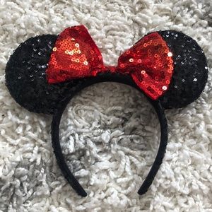 Sequin Disney ears